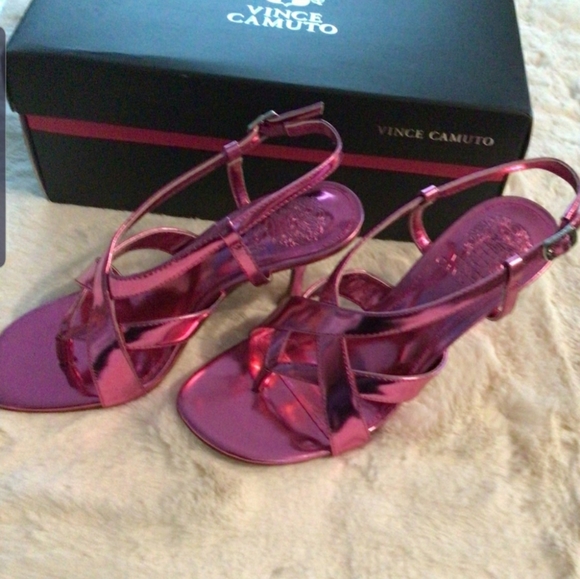 Vince Camuto Miloani Heels (FUCHSIA) - Picture 3 of 5